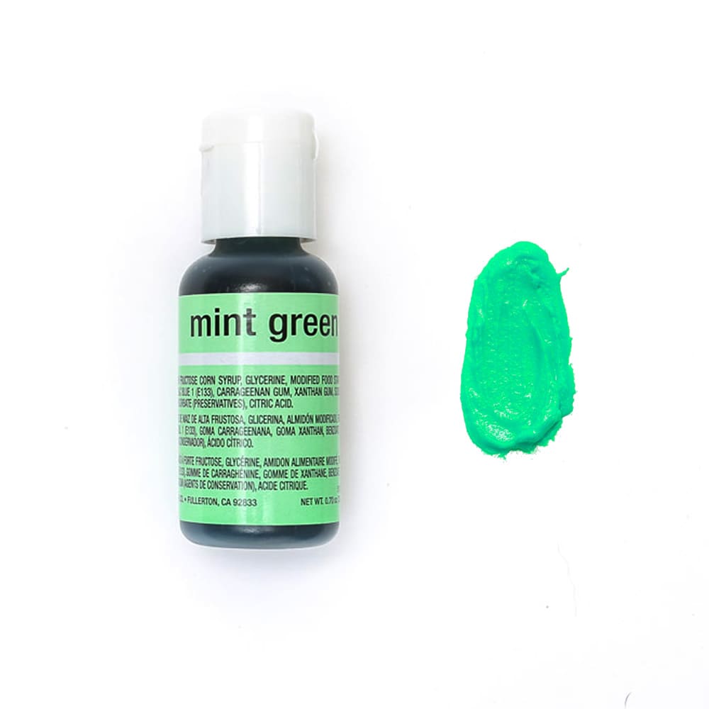 Гелевий барвник Chefmaster Mint Green/М'ятний зелений, 20 г