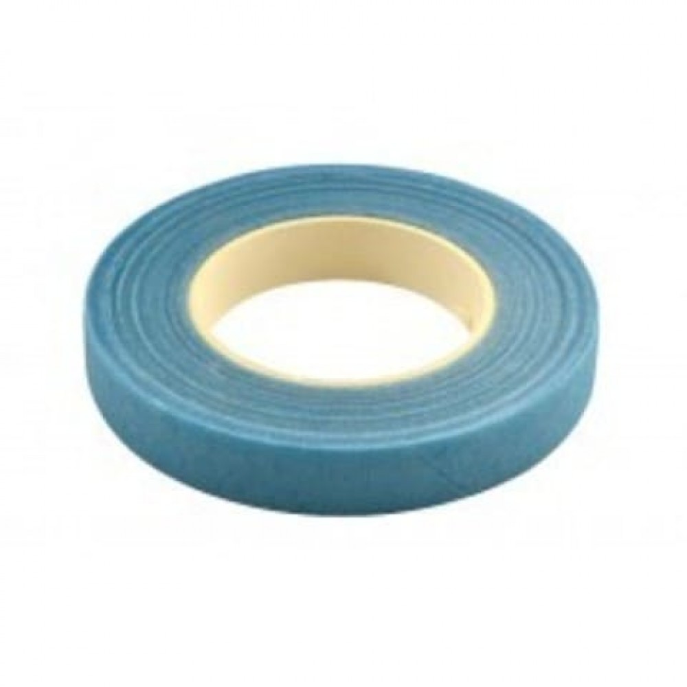 Флористическая лента голубая (тейп-лента)