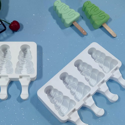 Форма для морозива Ескімо Ялинки, 4 шт