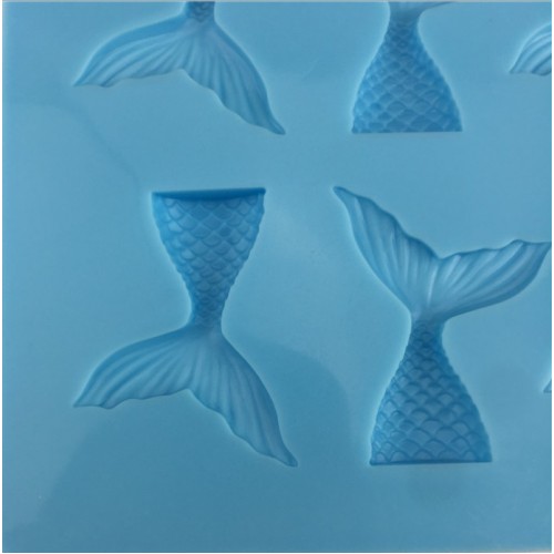 Силіконова форма "Хвіст русалки" 25*20 см