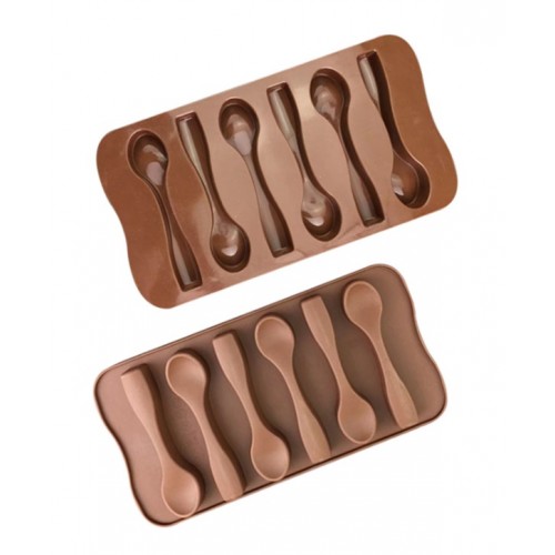 Силіконова форма Ложечки 6 шт
