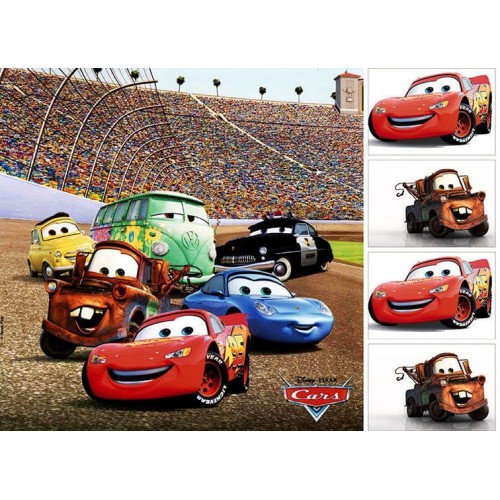 Їстівна картинка "Тачки"