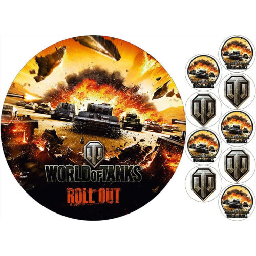 Їстівна картинка "World of Tanks"