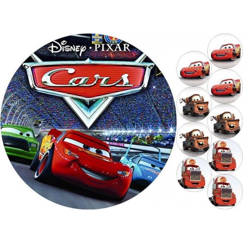 Їстівна картинка "Тачки" 2