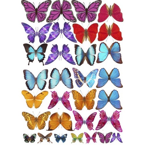 Їстівна картинка "Метелики" 7