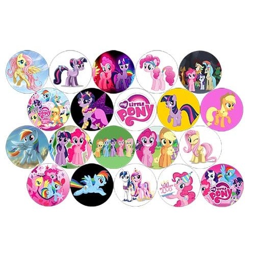 Їстівна картинка "Мій маленький поні" 4