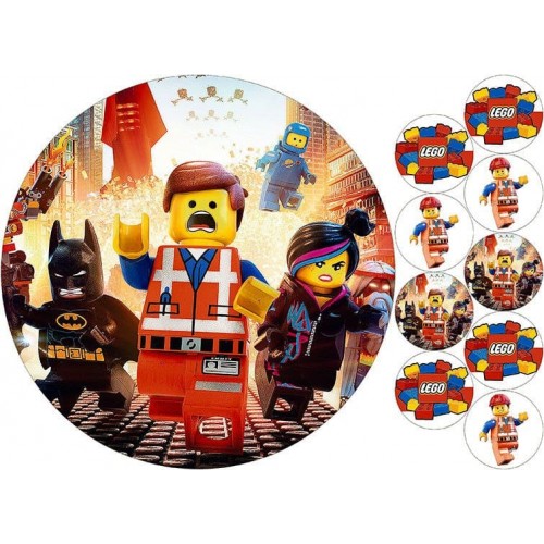 Їстівна картинка "Лего"