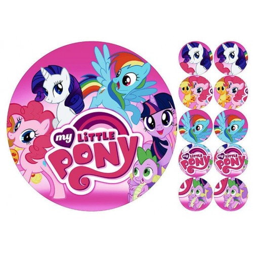 Їстівна картинка "Мій маленький поні"