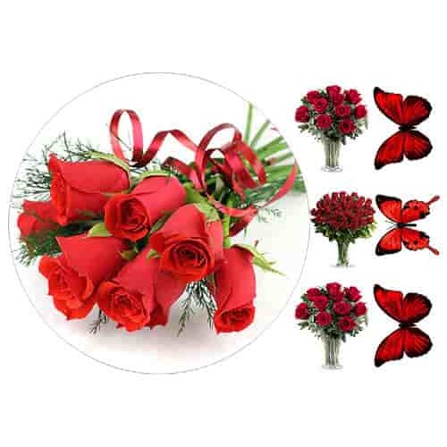 Їстівна картинка "Квіти" 4