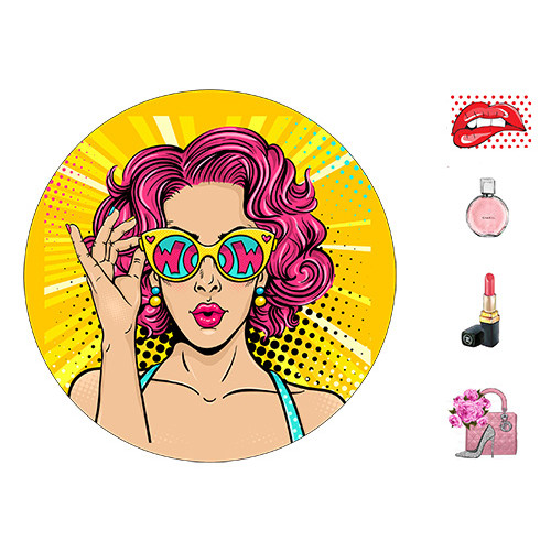 Їстівна картинка "Поп-арт" 7