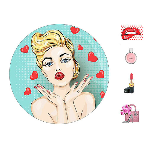 Їстівна картинка "Поп-арт" 8