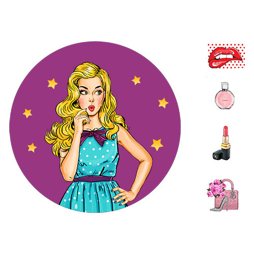 Їстівна картинка "Поп-арт" 9