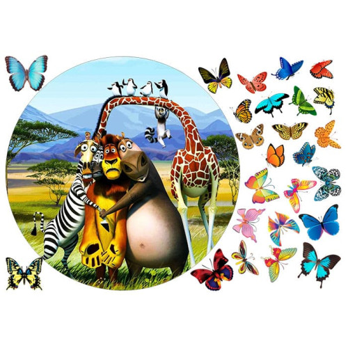 Їстівна картинка "Мадагаскар"