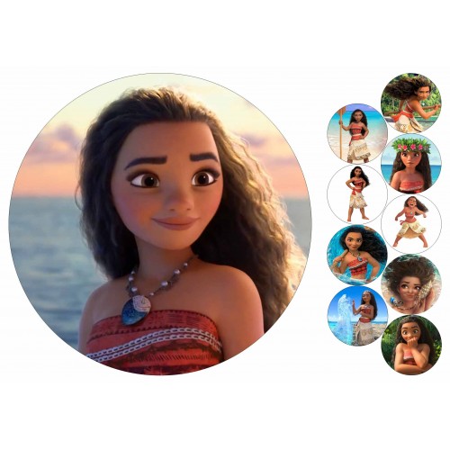 Їстівна картинка "Моана" 2