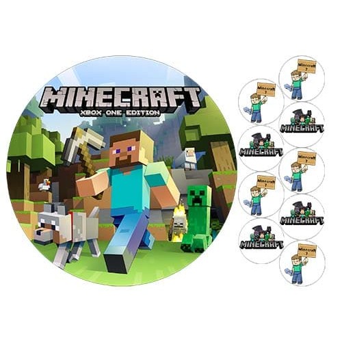 Їстівна картинка "Майнкрафт"