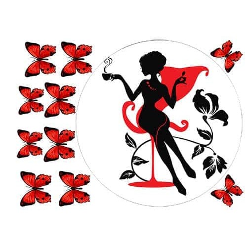 Їстівна картинка "Силует"