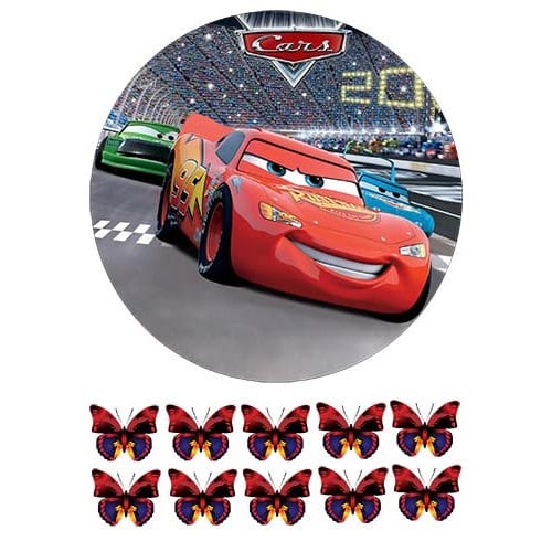 Їстівна картинка "Тачки" 8