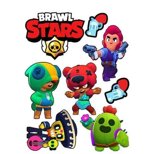 Їстівна картинка Brawl Stars (Бравл Старс)