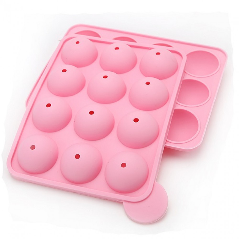 Силіконова форма для кейк-попсів 12 шт